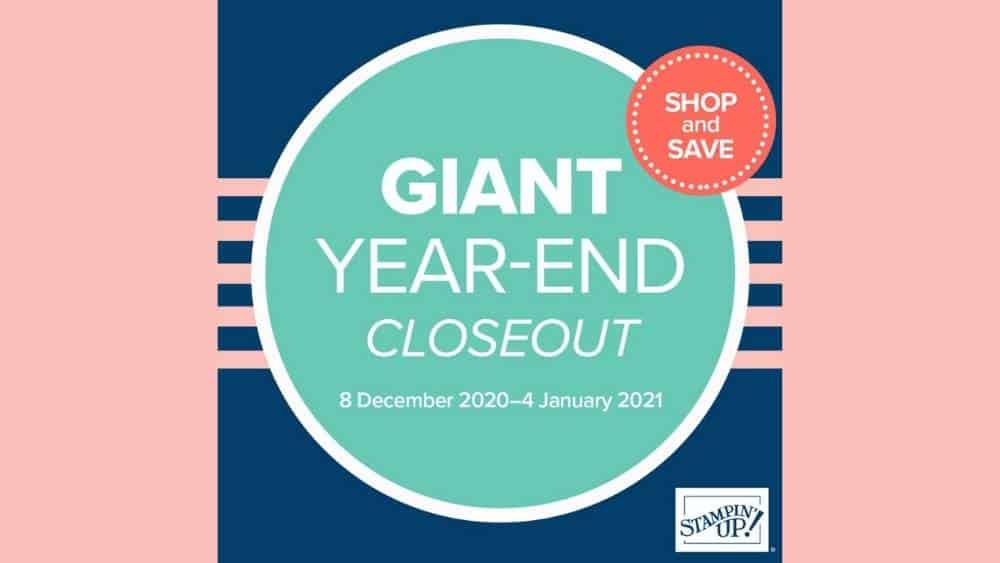 Holiday Closeout Sale notice